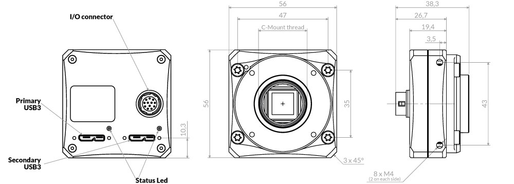 Necta dimensions