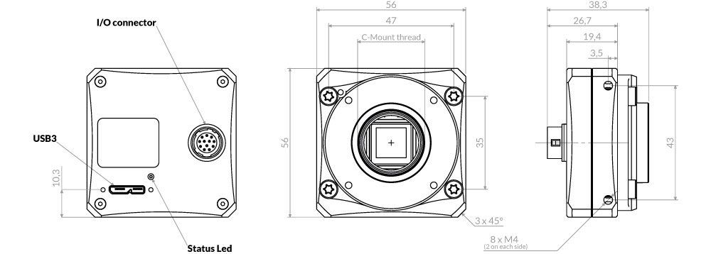 Necta dimensions